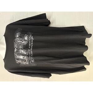 Y2K UFC skulls big logo black t-shirt deadstock NWT 2XL XXL